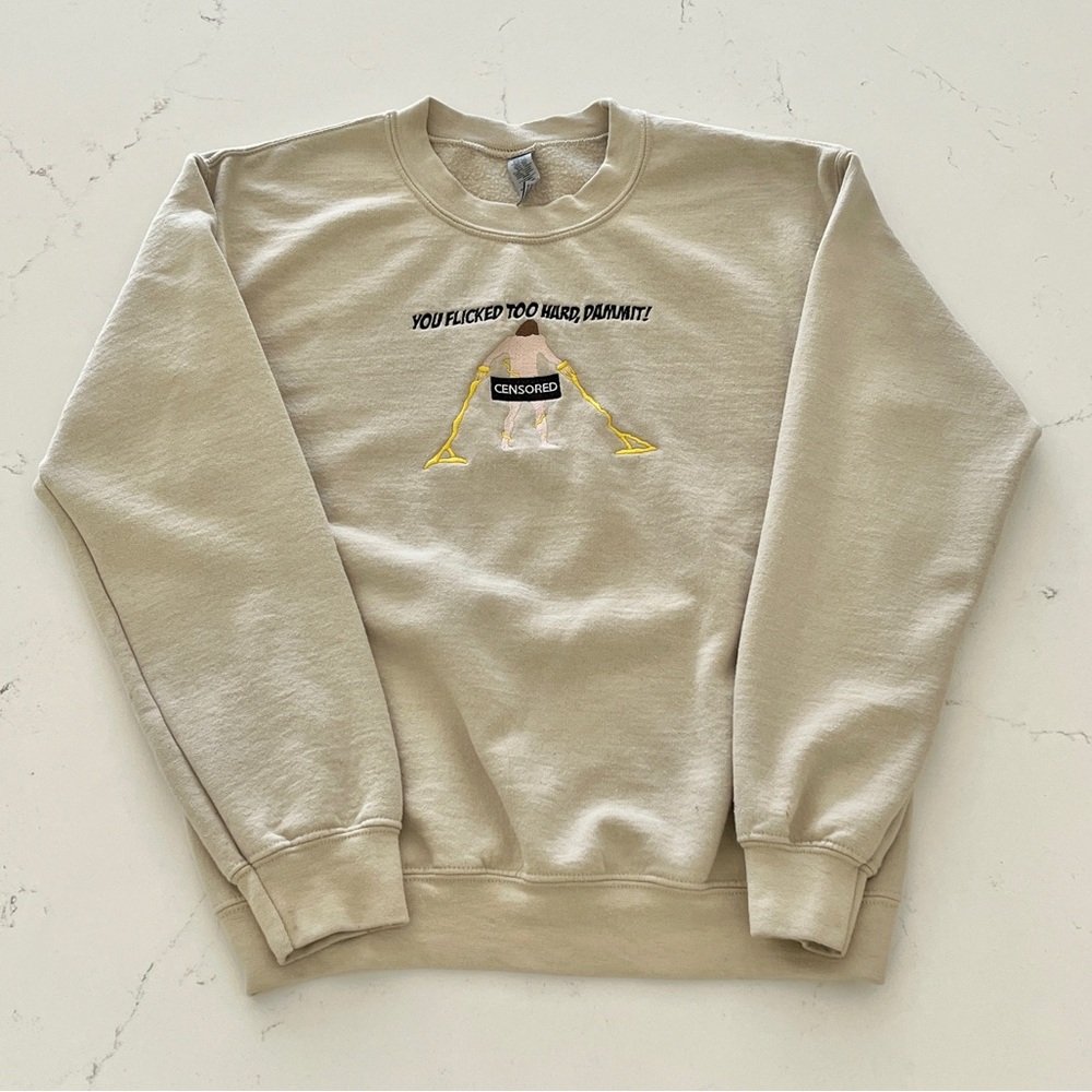 Marvel Thor “You Flicked Too Hard” Adult Small Sweatshirt